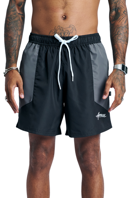 SHORTS APPROVE 7INCHES DOUBLE APP7730 PRETO