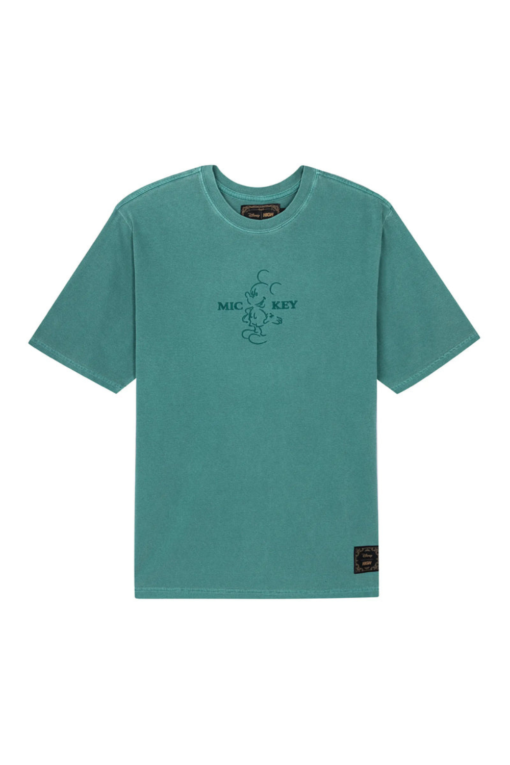 CAMISETA HIGH TEE SILHOUETTE TS723 VERDE