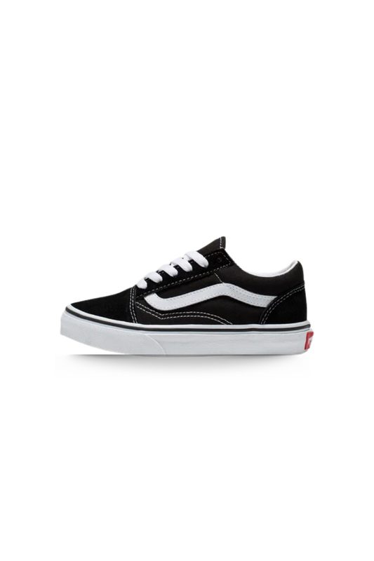 TÊNIS VANS OLD SKOOL INFANTIL BLACK TRUE WHITE VN000W9T6BT