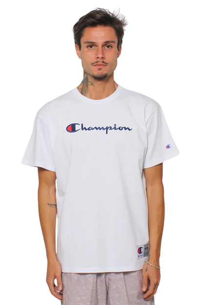 CAMISETA CHAMPION LIFE LOGO BORDADO GT220B Y08069B