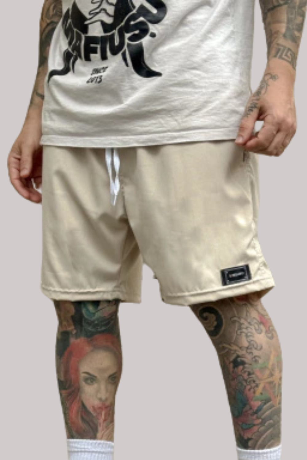 SHORTS MAFIUSU TACTEL ELASTANO BÁSICO