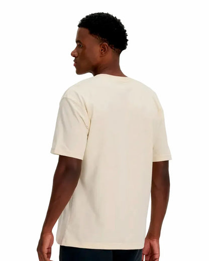 Camiseta NB Small Logo Bege