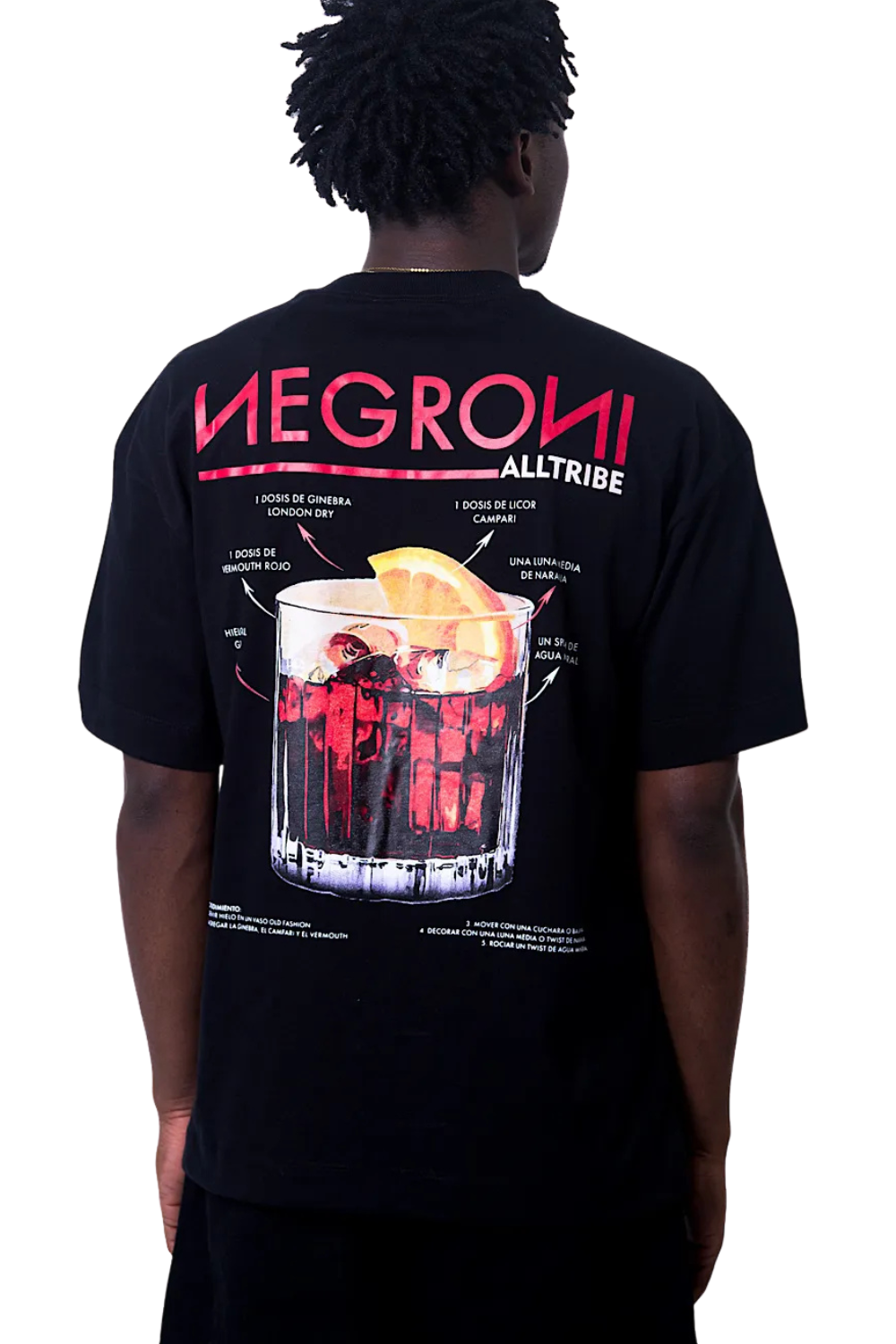 CAMISETA ALLTRIBE OVER NEGRONI AT3316