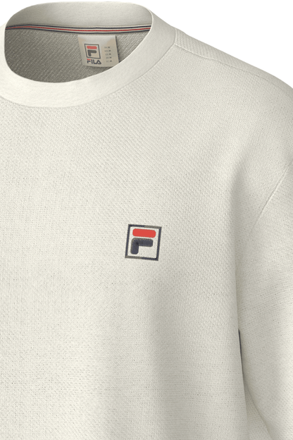 CAMISETA FILA OVER KNIT F11SP00076 OFF WHITE GARDENIA