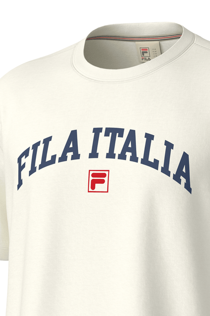 CAMISETA FILA COMFORT ITALIA GRAPHIC F11SP00209.3538 OFF WHITE GARDENIA