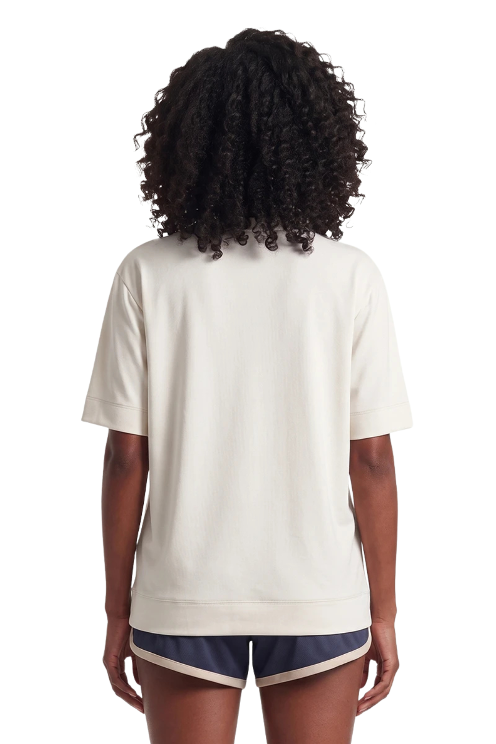 CAMISETA FILA FEM OVER BOX SOFT BLEND F12SP00124.3538 OFF WHITE