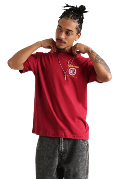 CAMISETA VANS HOV SERVICES SS V4717300300001 BORDEAUX