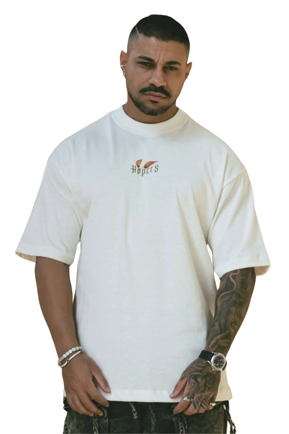 CAMISETA THE HOPERS OVERSIZED DEFEAT 0000272020B OFF WHITE