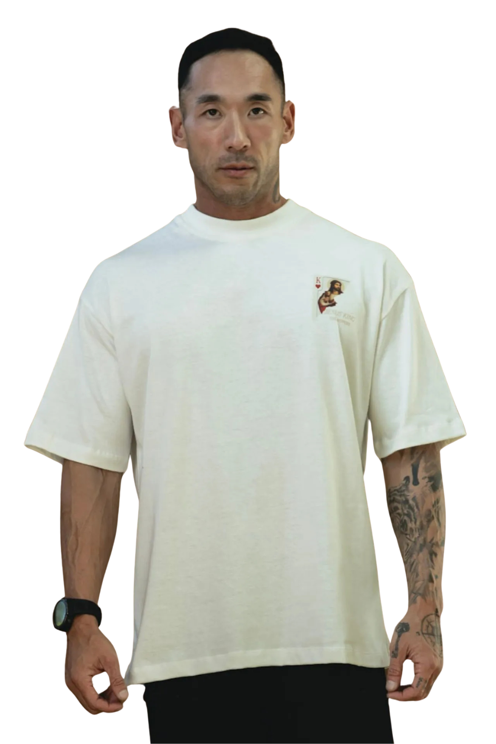 CAMISETA THE HOPERS OVERSIZED KING 27201 OFF WHITE