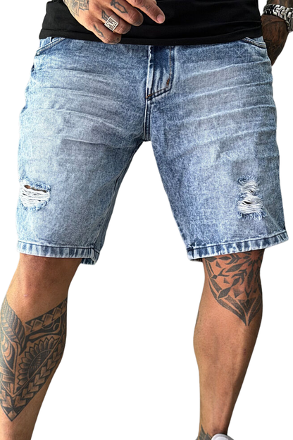 BERMUDA JAY JONES COM BARRA AZUL JAY8417