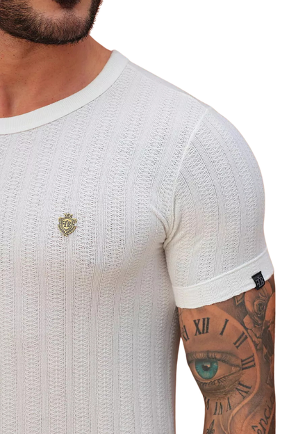 CAMISETA FB SLIM TRICOT BRASÃO FB25180749