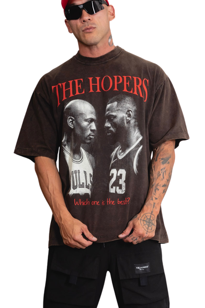 CAMISETA THE HOPERS OVERSIZED DUEL STONED 27065B
