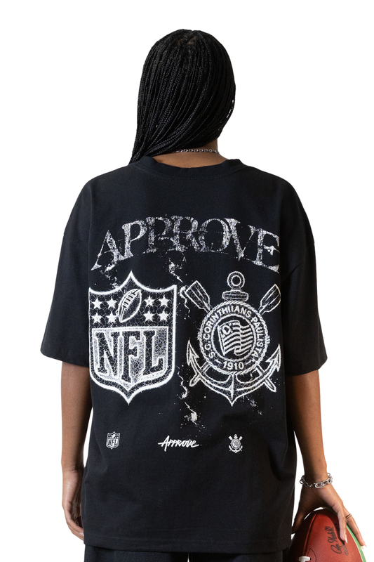 CAMISETA HUGE APPROVE X TRILLABE NFL CORINTHIANS 8273-PPP