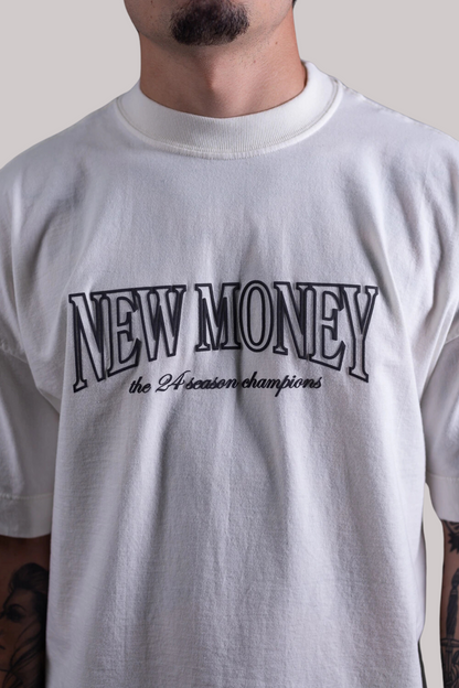 CAMISETA ALLTRIBE OVERSIZED PENNANT-NEW MONEY