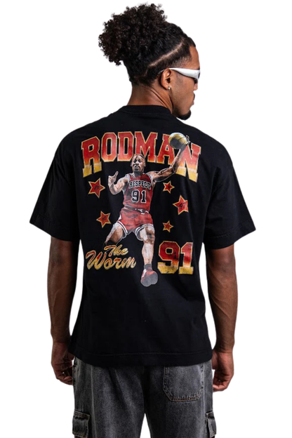 CAMISETA RESPECT OVERSIZED FACE RODMAN TS-RODMAN-PT