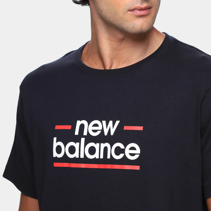 CAMISETA NEW BALANCE LINEAR LINES MT53927B