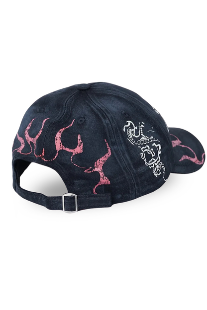 BONÉ THE SAINT DAD HAT COBRA EM CHAMAS STONED 17.02.01.034.002