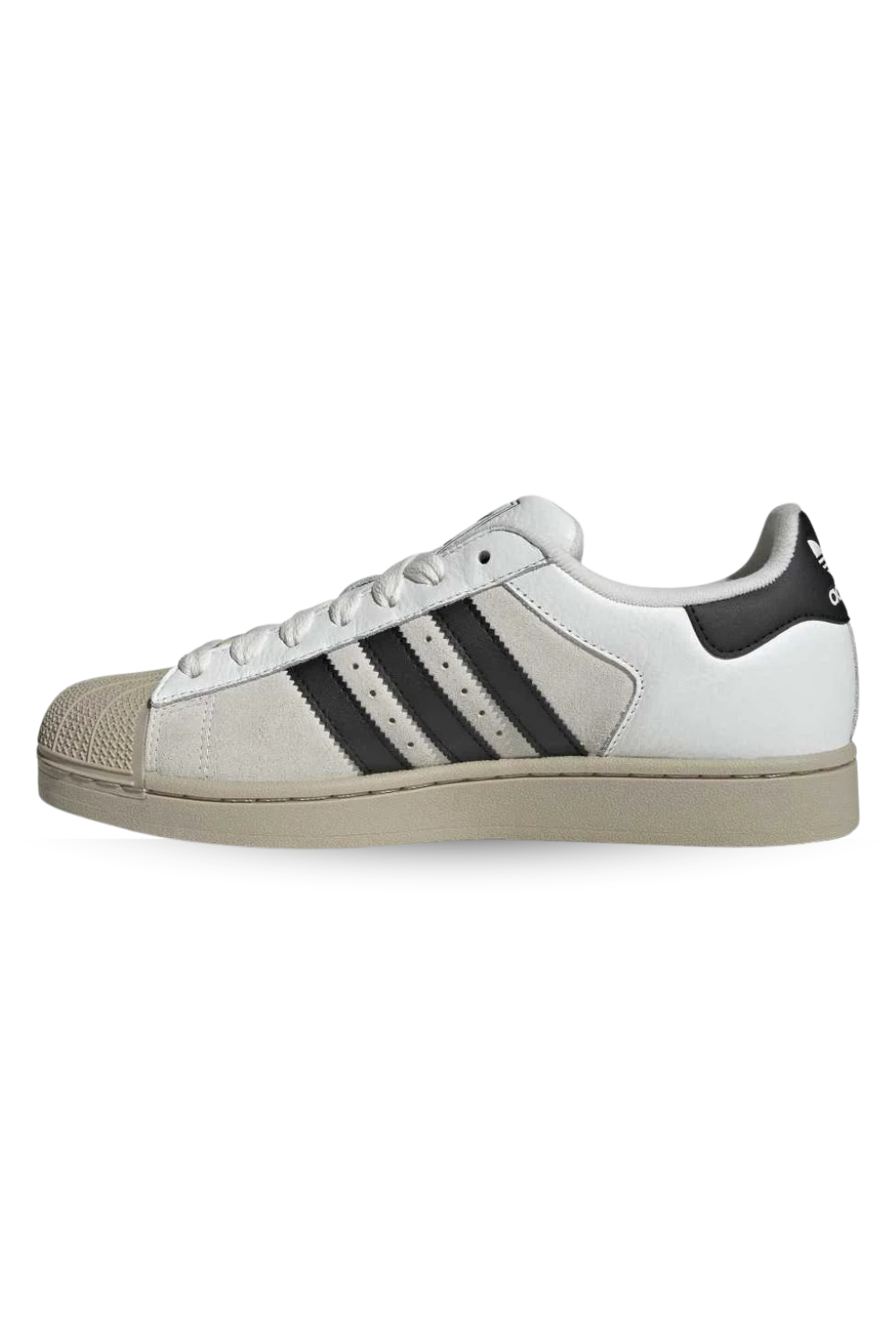 TÊNIS ADIDAS ORIGINALS SUPERSTAR II KJ9947 BRANCO/PRETO/CAQUI