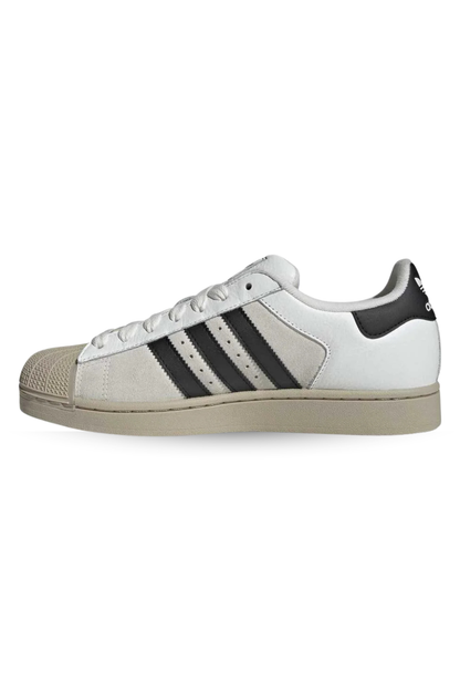 TÊNIS ADIDAS ORIGINALS SUPERSTAR II KJ9947 BRANCO/PRETO/CAQUI
