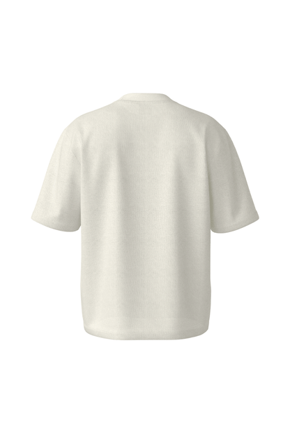 CAMISETA FILA OVER KNIT F11SP00076 OFF WHITE GARDENIA