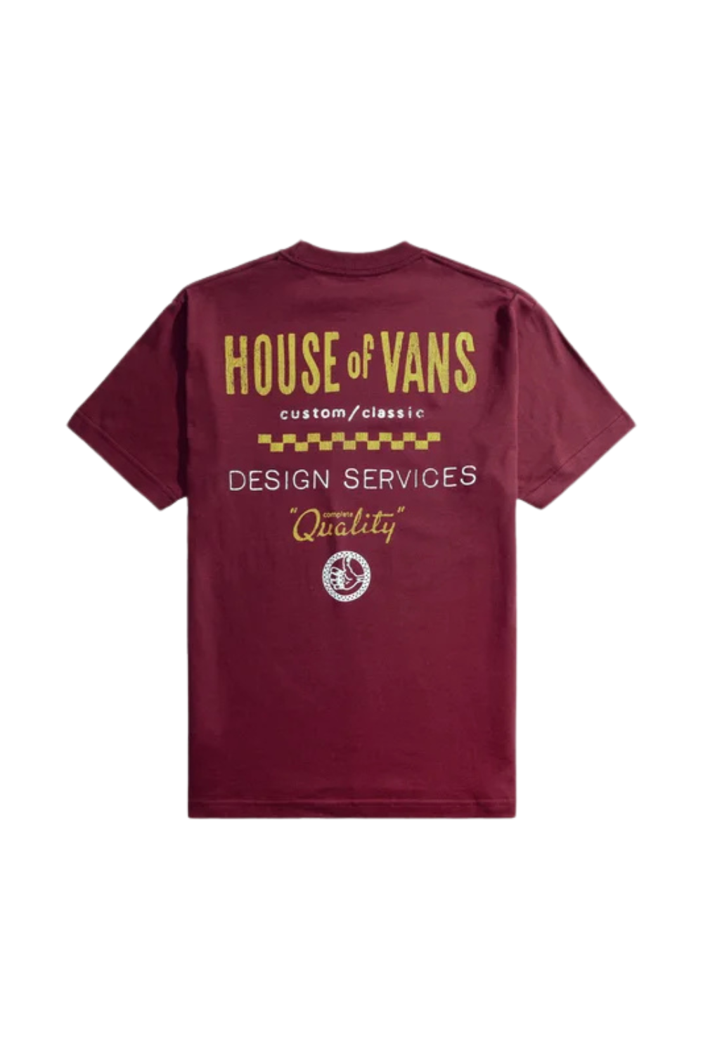CAMISETA VANS HOV SERVICES SS V4717300300001 BORDEAUX