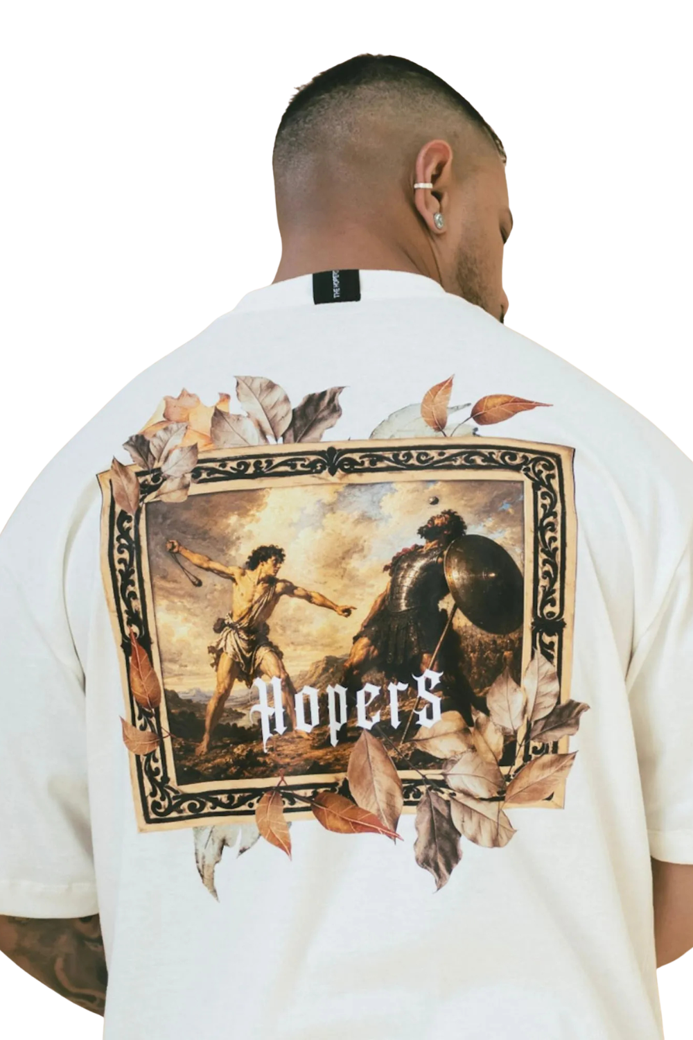 CAMISETA THE HOPERS OVERSIZED DEFEAT 0000272020B OFF WHITE