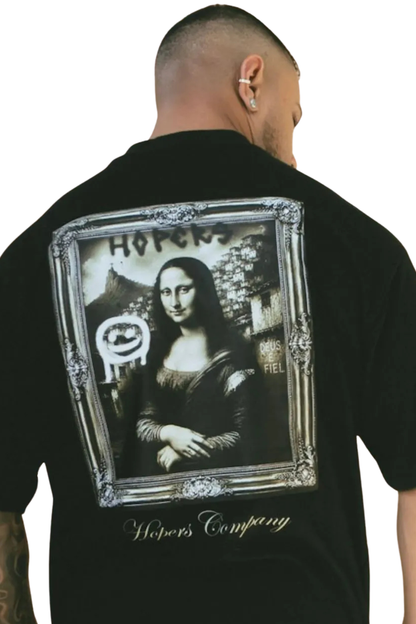 CAMISETA THE HOPERS OVERSIZED DEFEAT 0000272019 PRETO