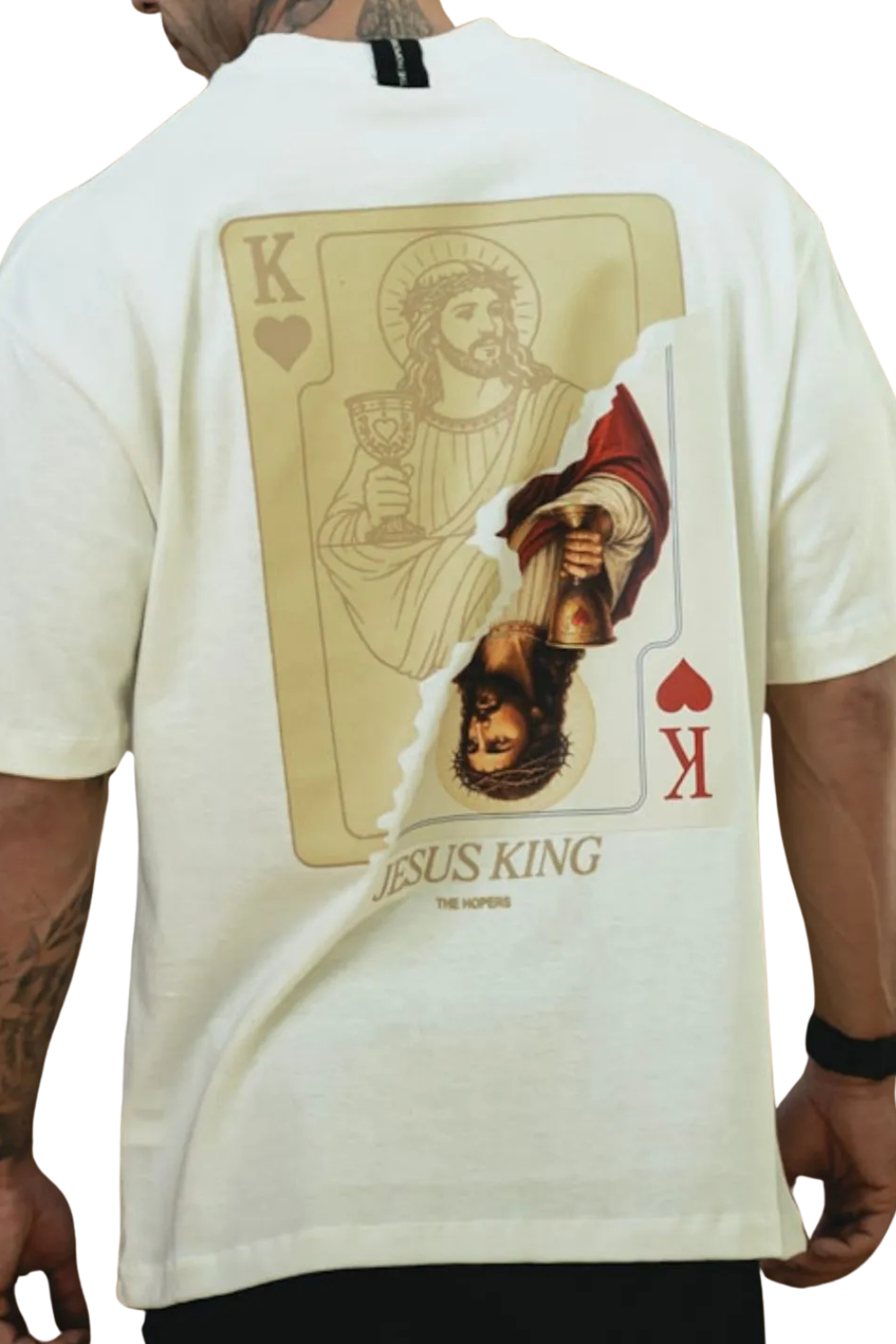 CAMISETA THE HOPERS OVERSIZED KING 27201 OFF WHITE