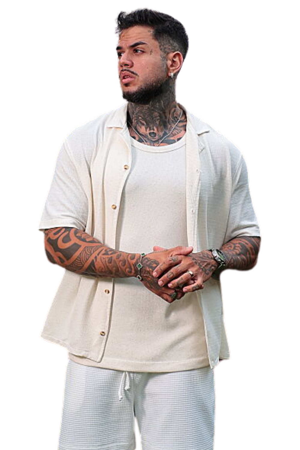 CAMISA FB LINHO RESORT FB25132343