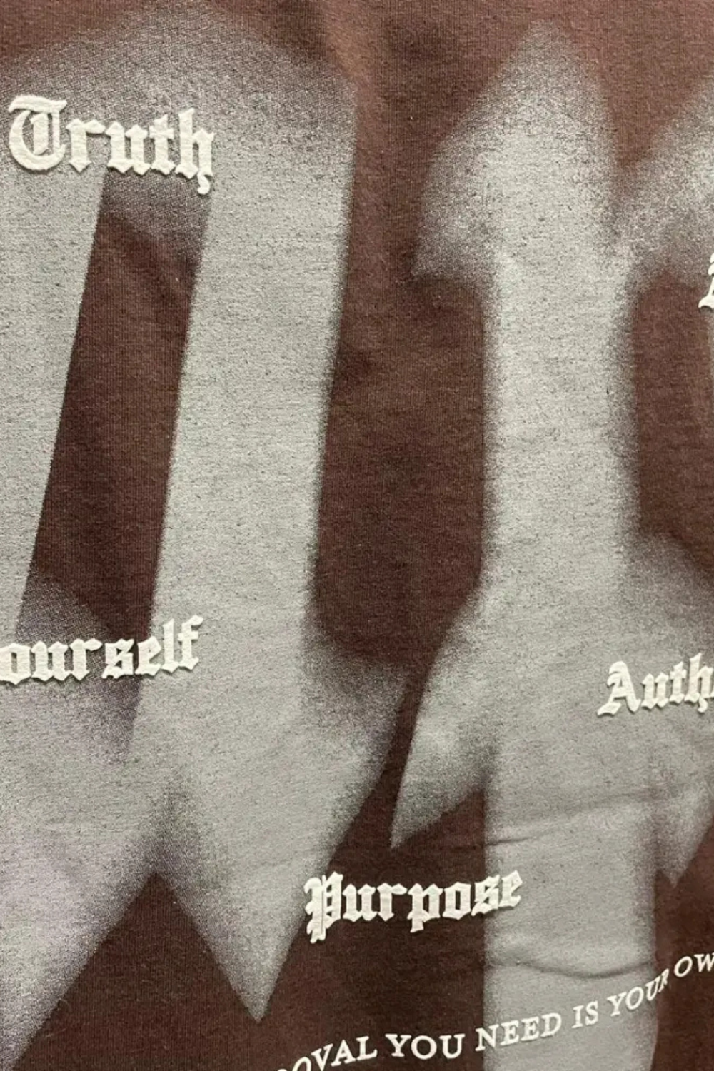 CAMISETA APPROVE CORE PURPOSE AP8395 MARROM