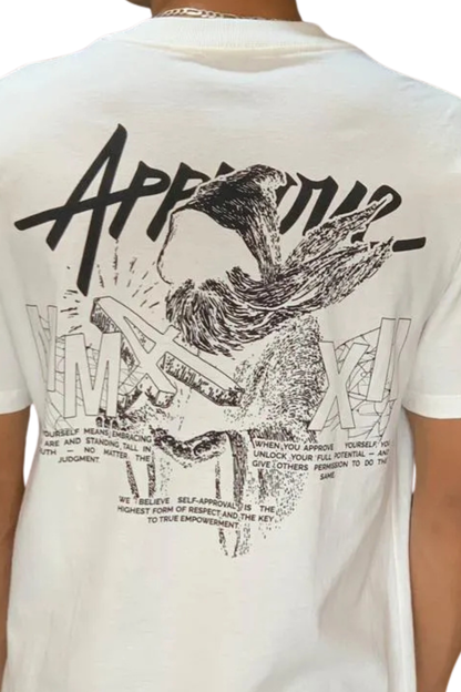 CAMISETA APPROVE CORE MAGE AP8394 OFF WHITE