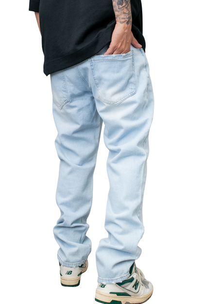 CALÇA LLEVA JEANS RETA BASICA LL9043