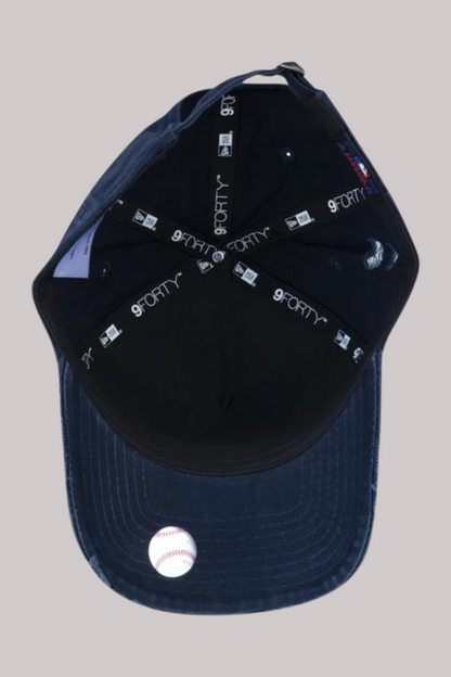BONÉ NEWERA 9FORTY A-FRAME ABA CURVA AJUSTÁVEL DESTROYED MLB NEW YORK YANKEES MLB