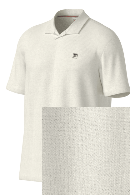 POLO FILA COMFORT KNIT F11SP00078 OFF WHITE GARDENIA