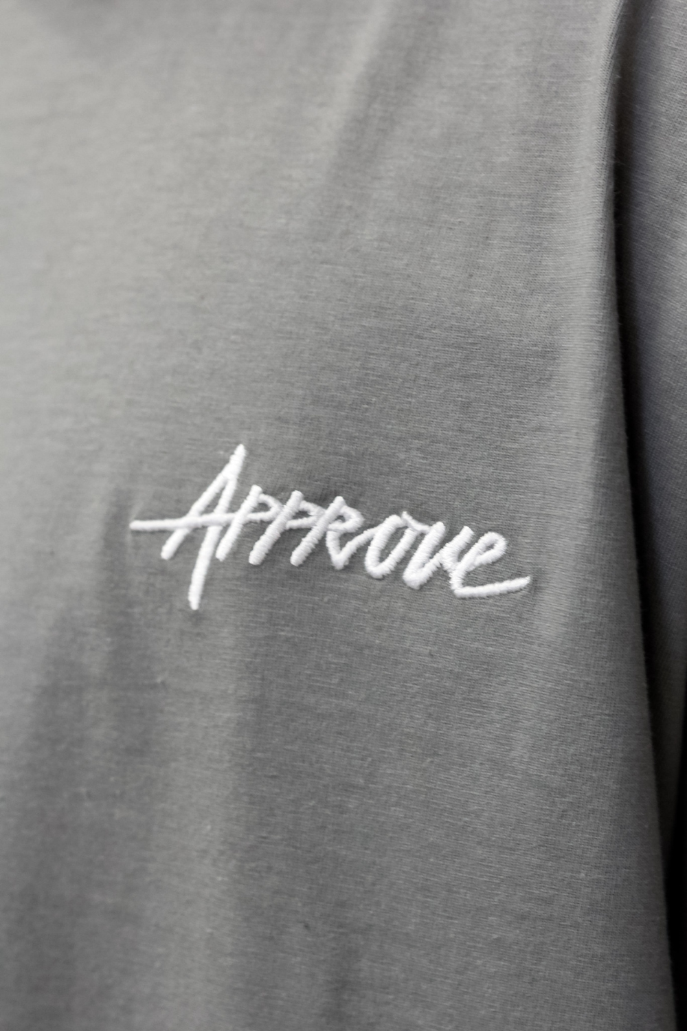 CAMISETA APPROVE HUGE SAVIOR 8021 CINZA