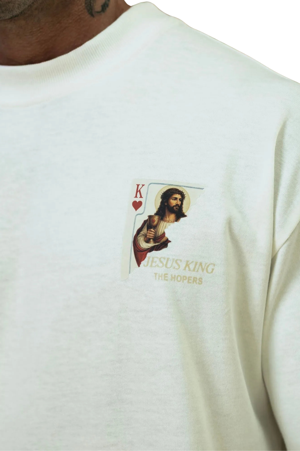 CAMISETA THE HOPERS OVERSIZED KING 27201 OFF WHITE