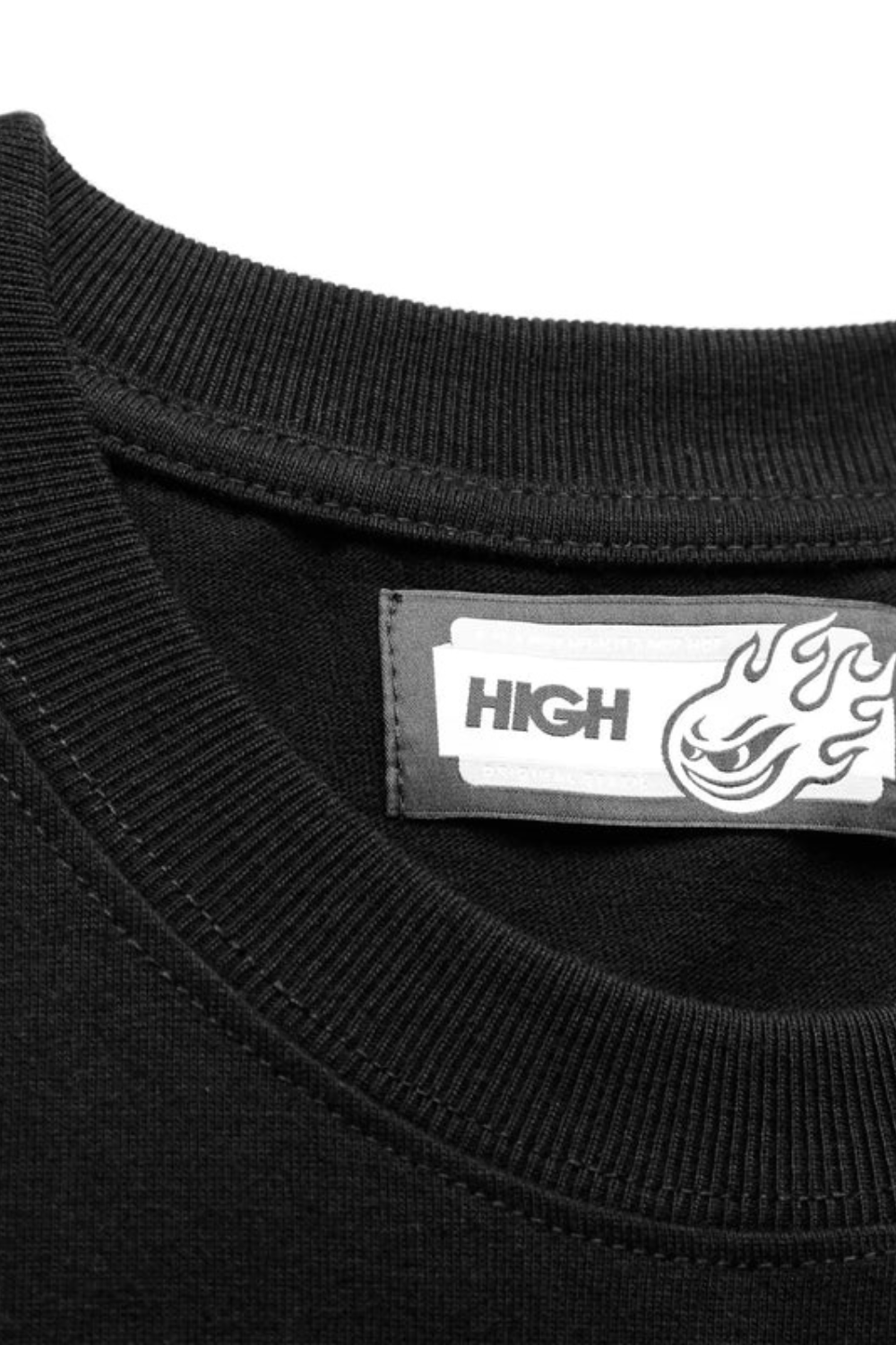 CAMISETA HIGH TEE POLAR TS683 PRETO