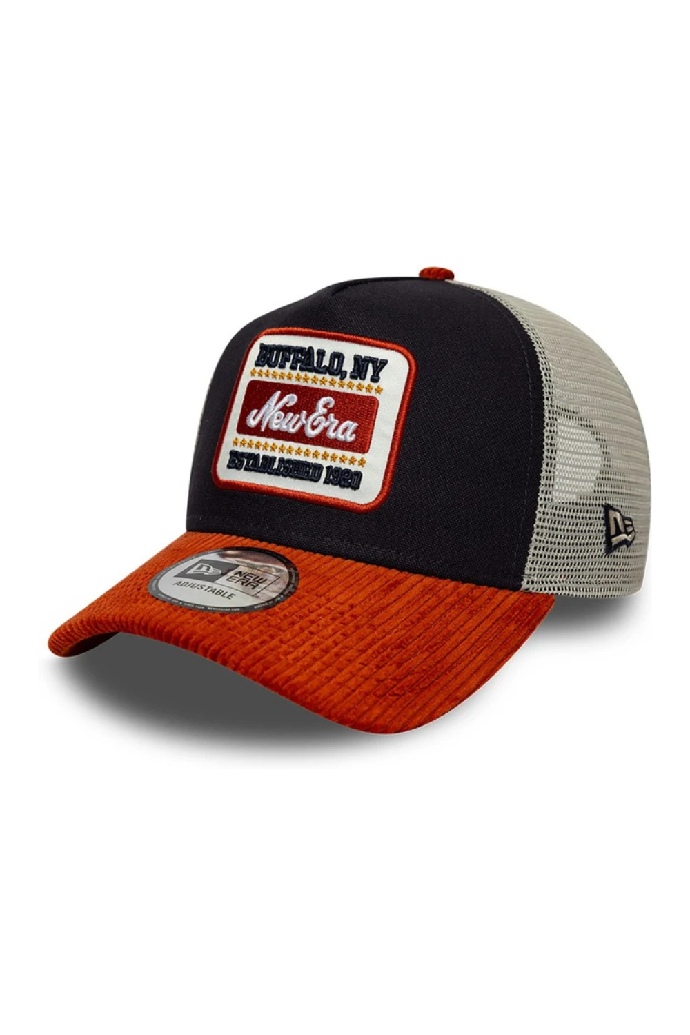 BONÉ NEW ERA TRUCKER NE PATCH CORD 60915842