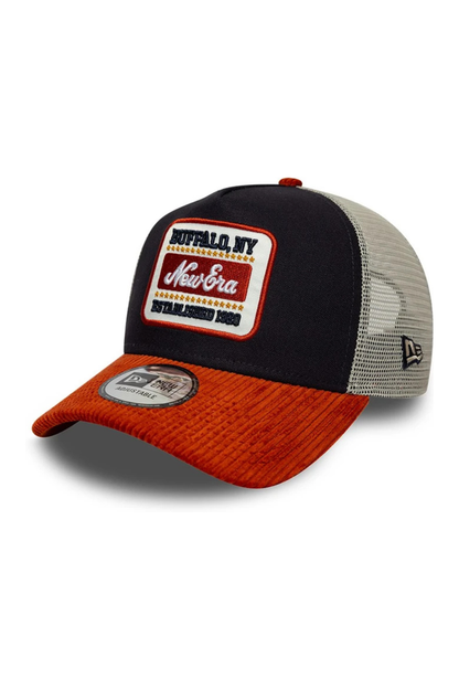 BONÉ NEW ERA TRUCKER NE PATCH CORD 60915842