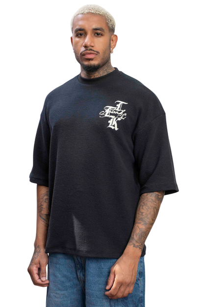 CAMISETA TOTANKA OVER OUTLINE OV801152 PRETO