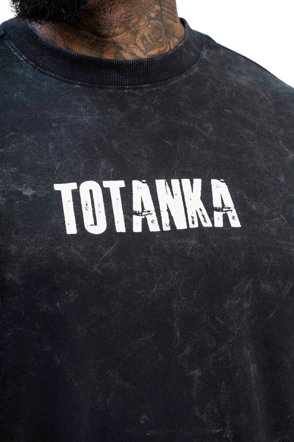 CAMISETA TOTANKA DETOUR OV801173 PRETO ESTONADO