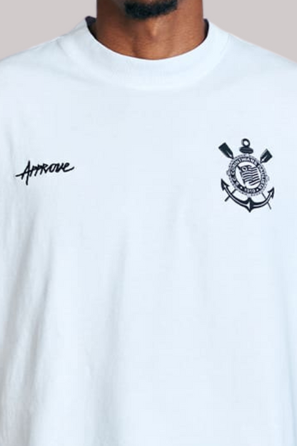 CAMISETA APPROVE X CORINTHIANS HUGE SAO JORGE