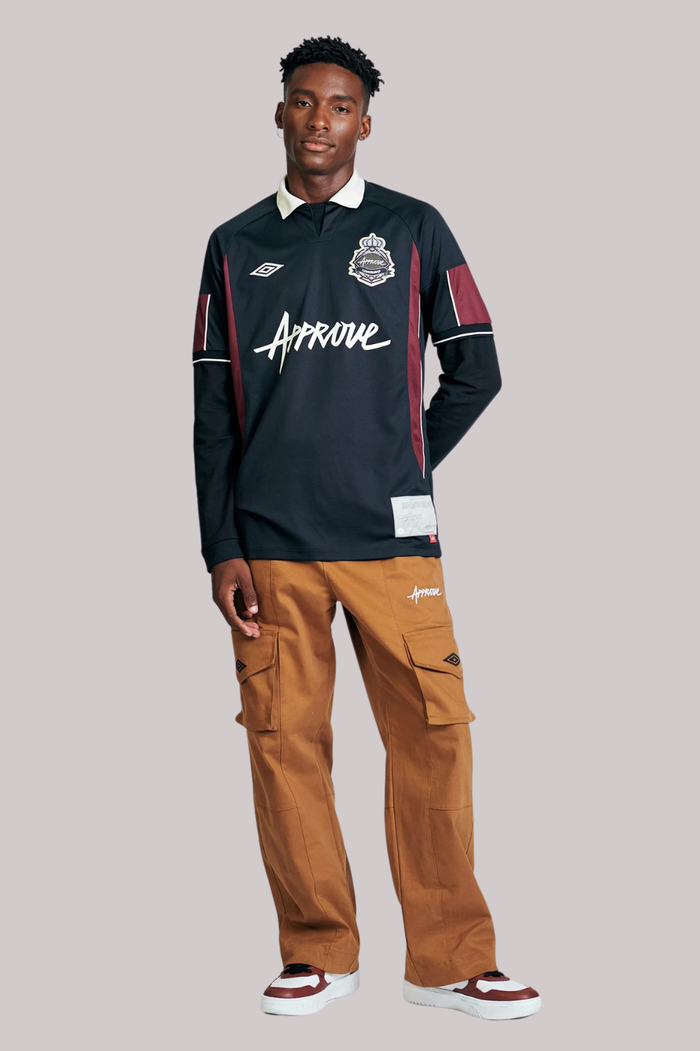 CAMISETA JERSEY MANGA LONGA APPROVE X UMBRO UNISEX