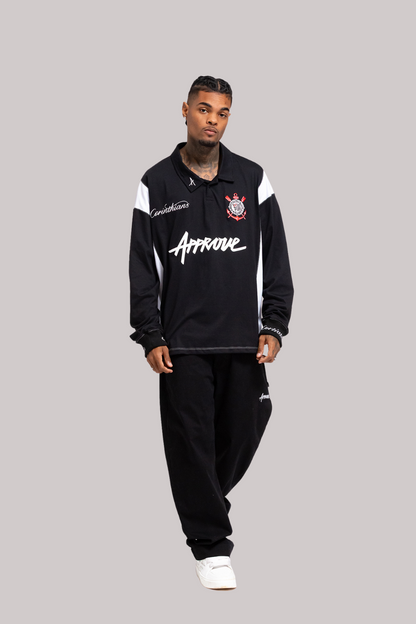CAMISETA MANGA LONGA APPROVE X CORINTHIANS II