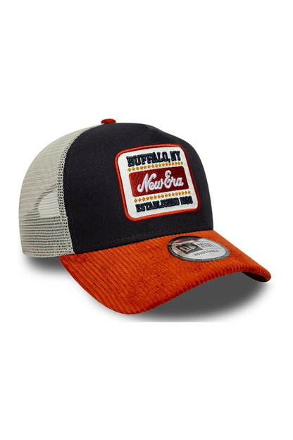 BONÉ NEW ERA TRUCKER NE PATCH CORD 60915842