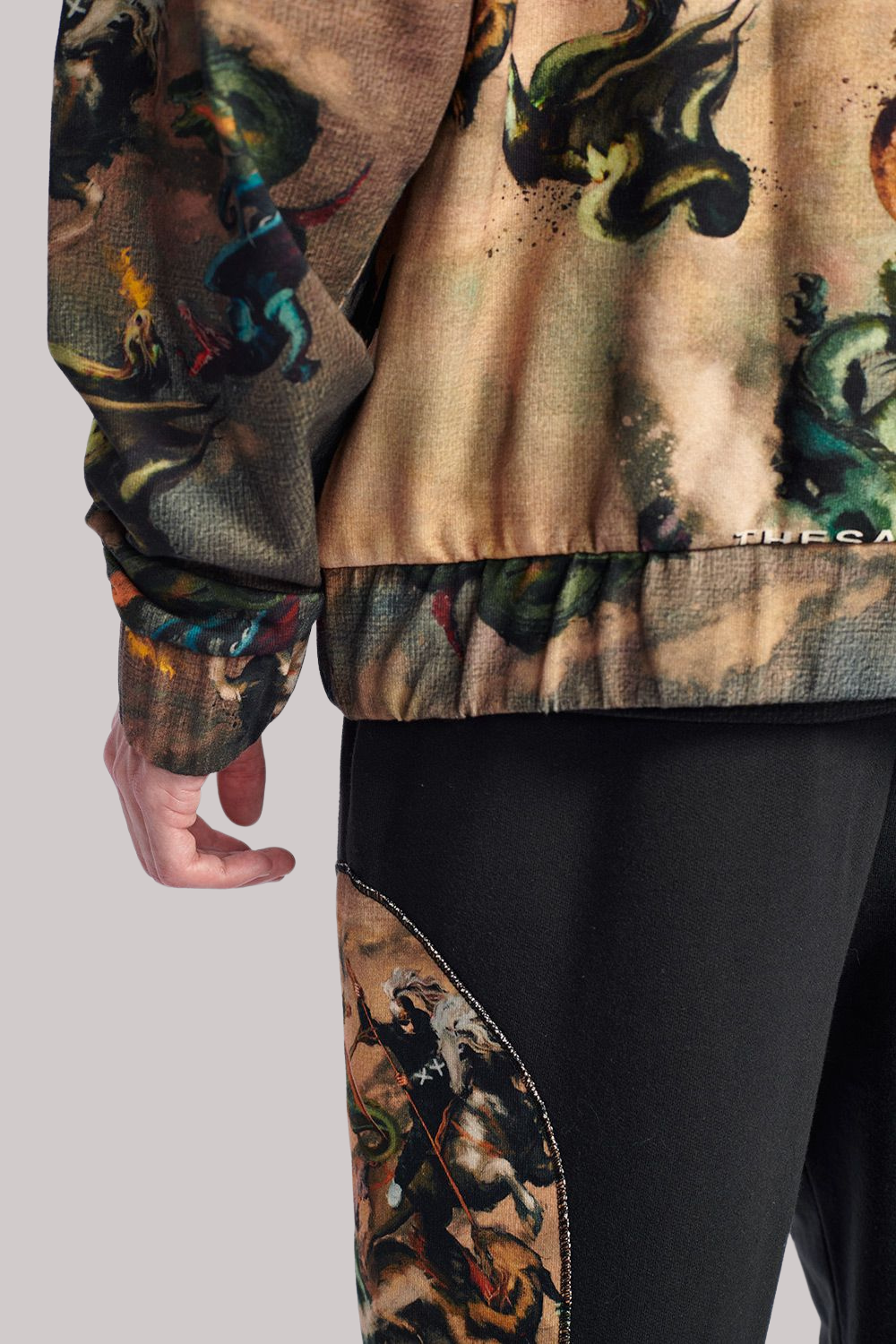 MOLETOM THE SAINT FULL PRINT RENAISSANCE ESTAMPADO