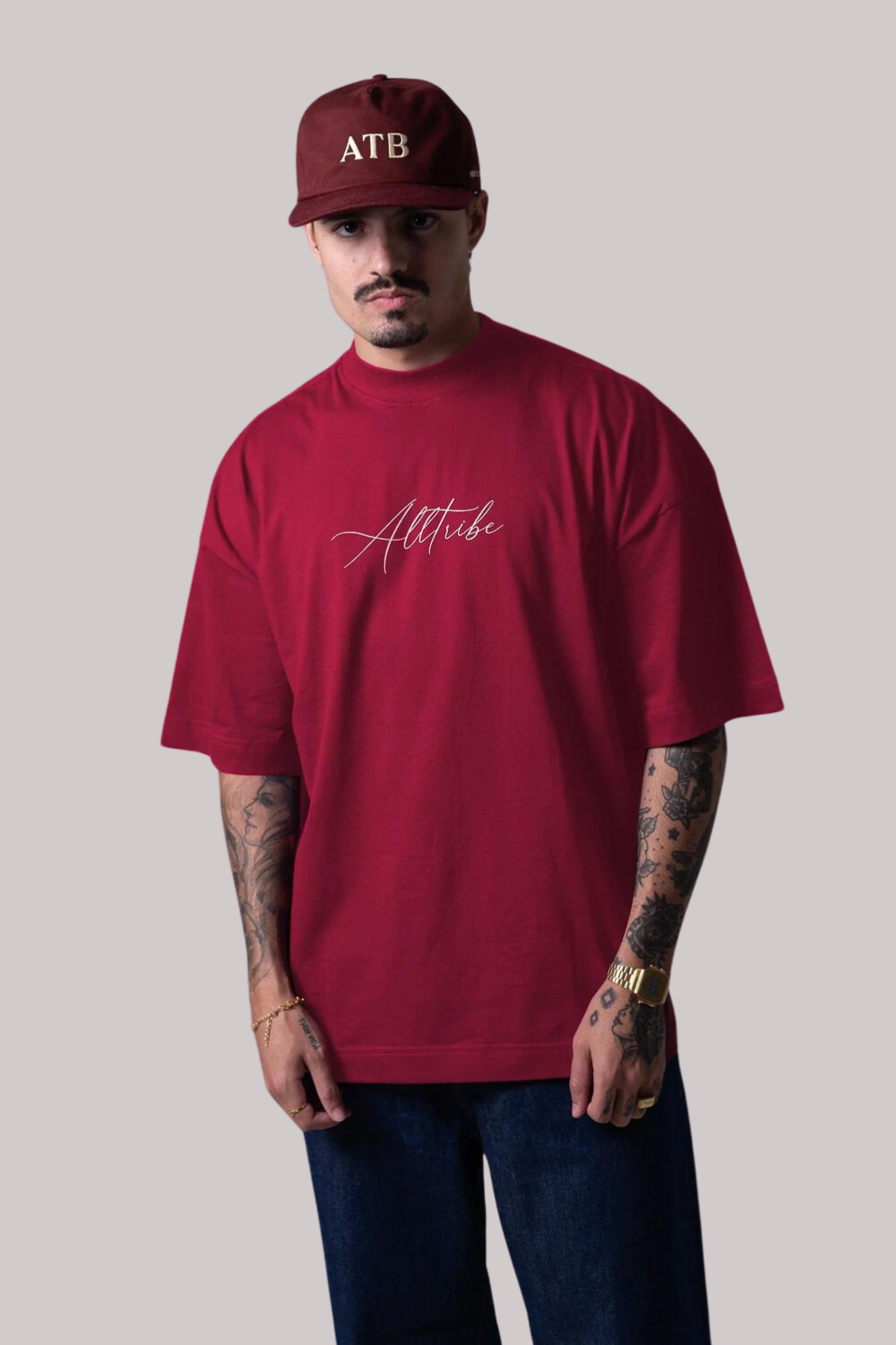 CAMISETA ALLTRIBE OVERSIZED CHAMPAGNE ATB MANIA