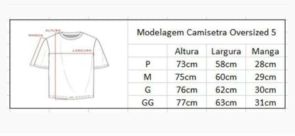 CAMISETA TOTANKA OVERSIZED NEGRONI