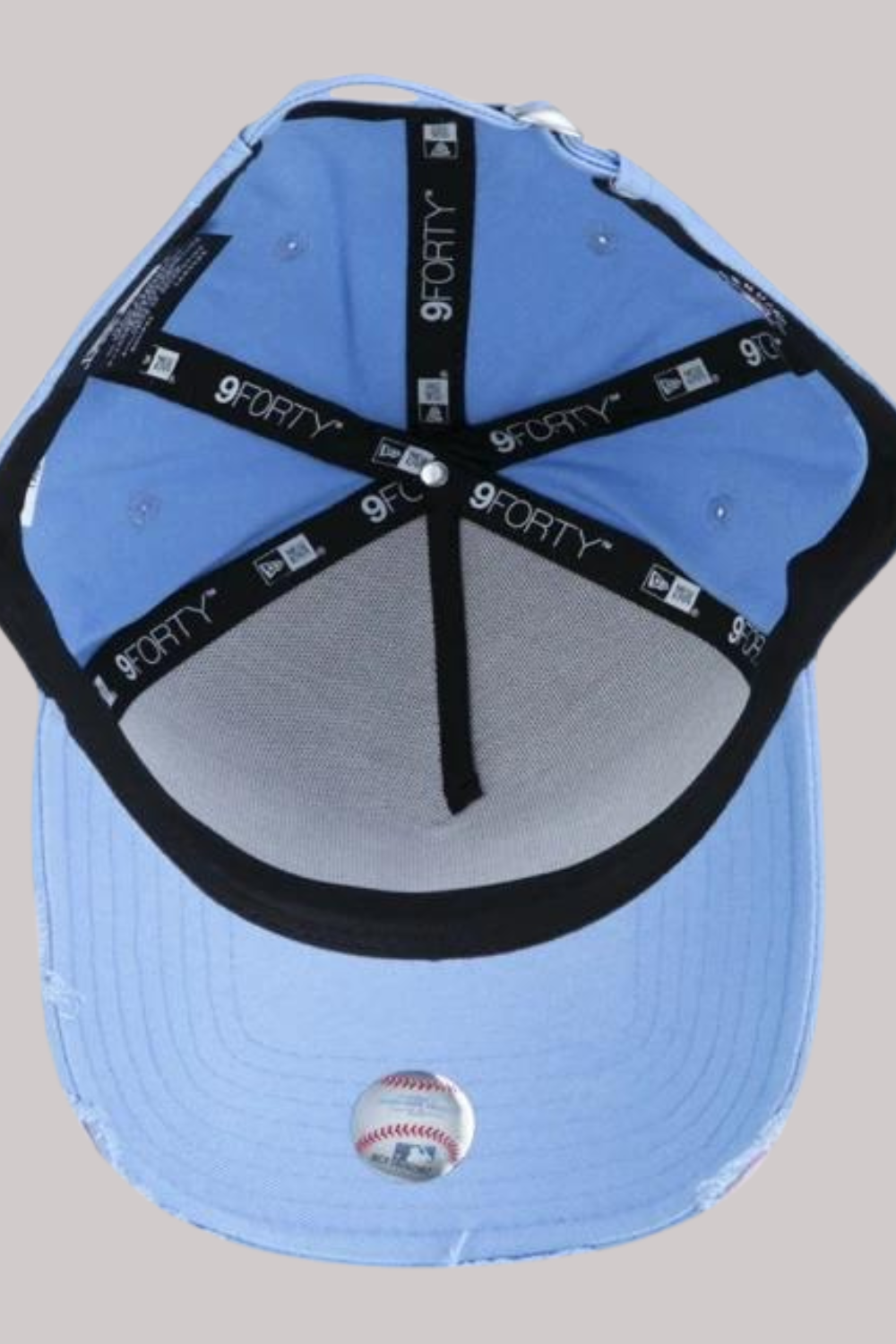 BONE NEW ERA 9FORTY DESTROYED MLB NEW YORK YANKES