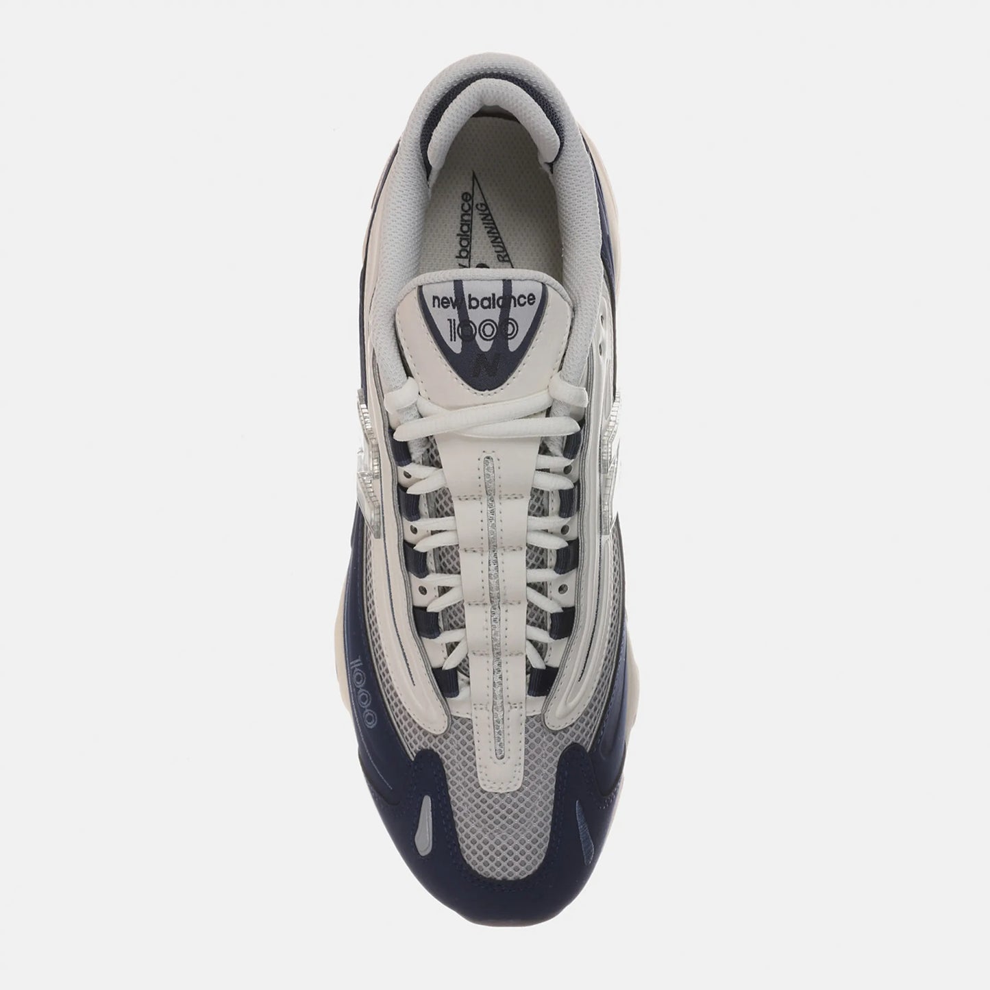 Tênis New Balance 1000 bege claro/marinho